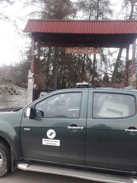 Wypadek z udziałem Orła przedniego