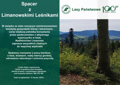 Spacer z Limanowskimi Leśnikami!